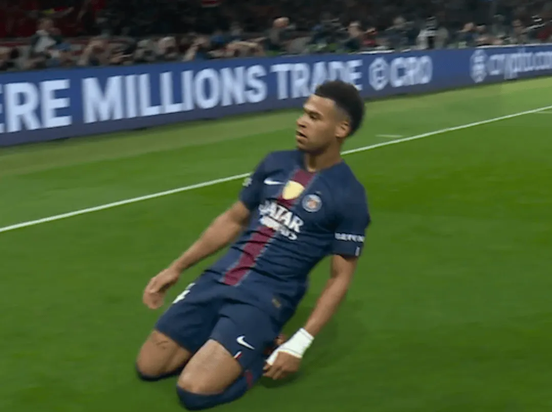 足球小将足球比赛视频-7球，杜埃追平姆巴佩的欧冠历史淘汰赛U21球员进球纪录